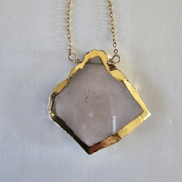 Rose quartz necklace - Picture 9 of 16